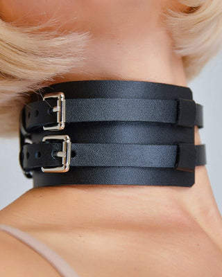 Leather choker "MyWay" - Dr.Harness 4